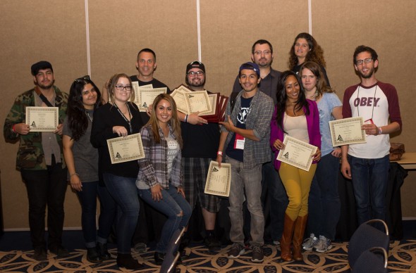Pierce College Media Arts students win 22 awards at the Fall 2014 Journalism Association of Community Colleges SoCal conference, held Oct. 17-18 at CSU, Fullerton.
